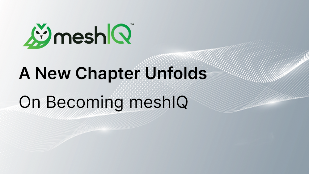 A New Chapter Unfolds On Becoming meshIQ