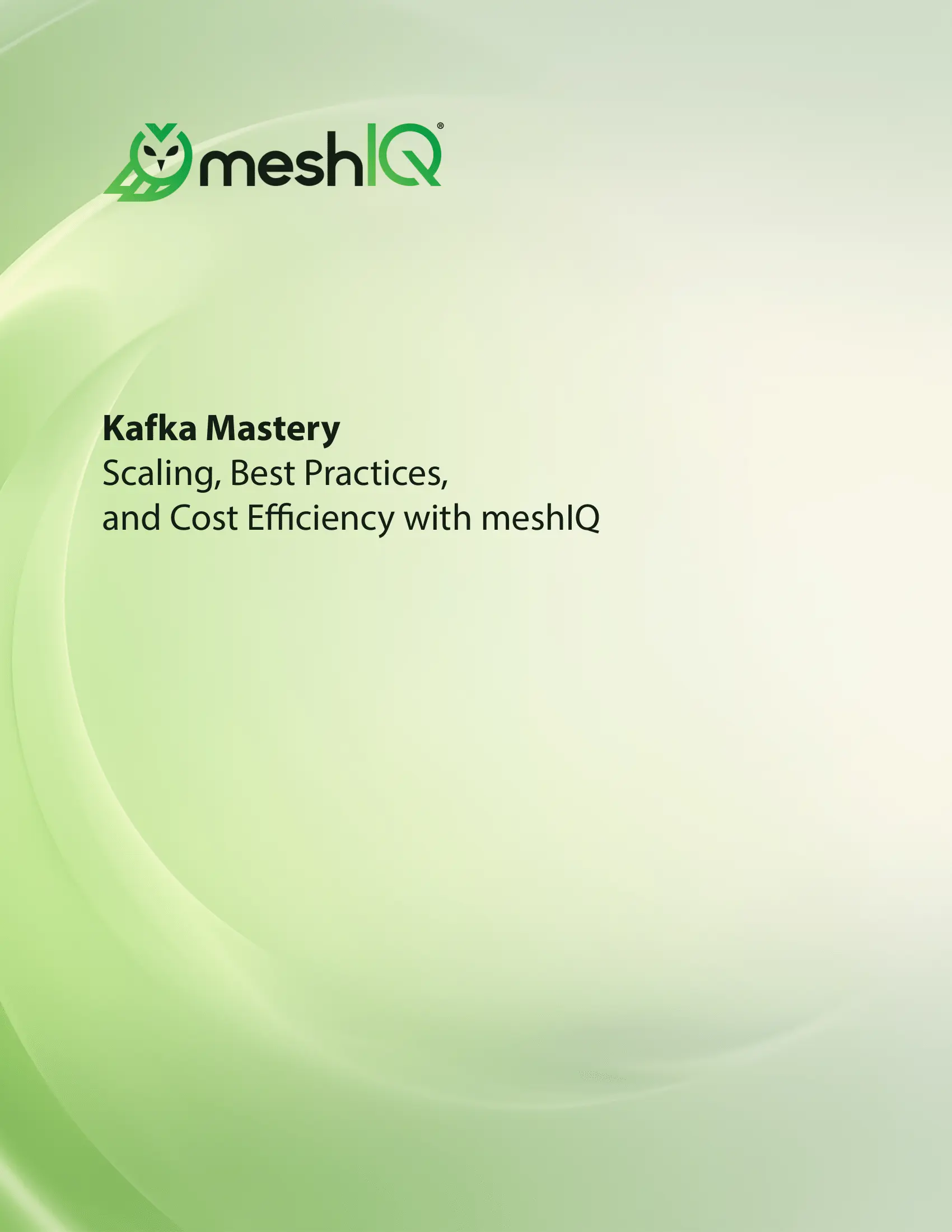 Kafka Master: Scaling, Best Practices, and Cost Efficiency | meshIQ