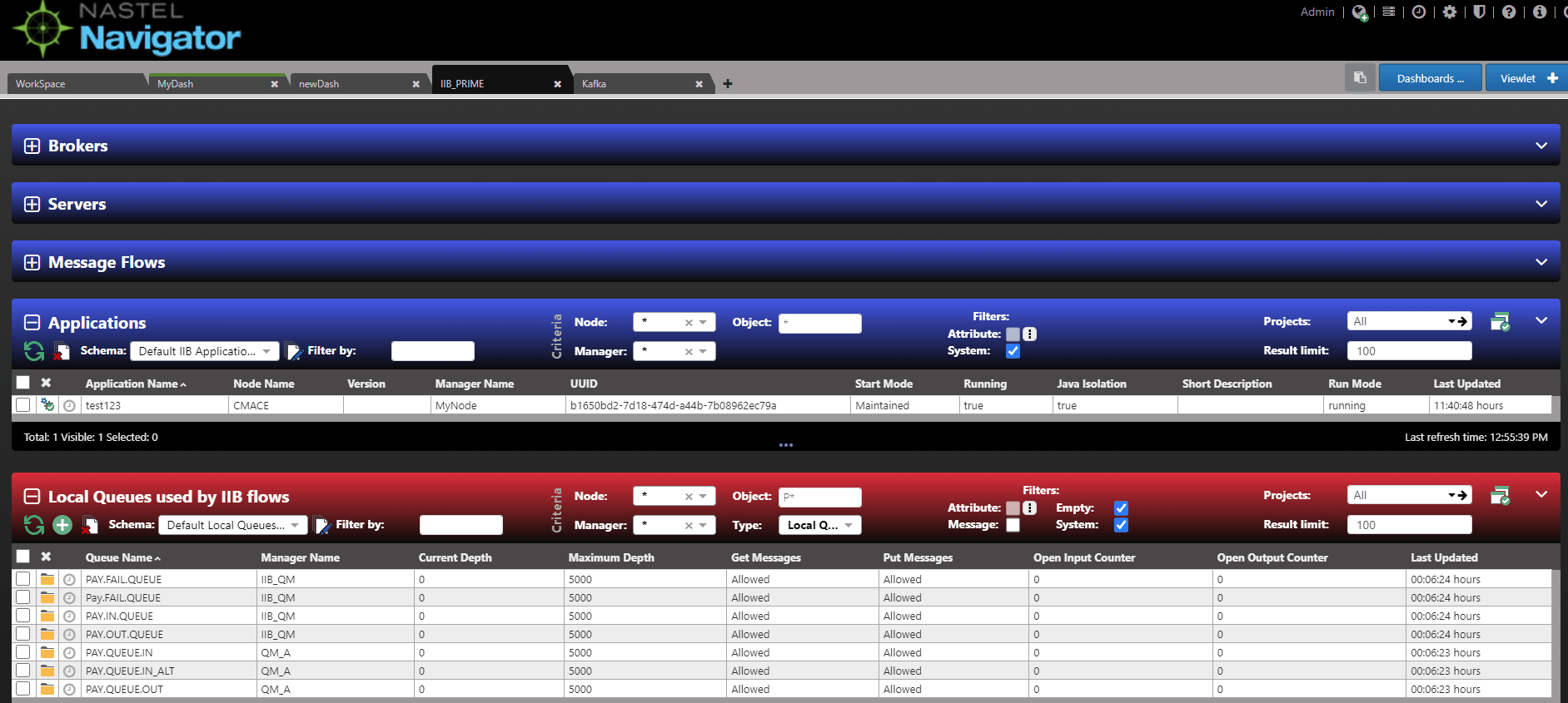 Administration and Secure Self-Service Configuration