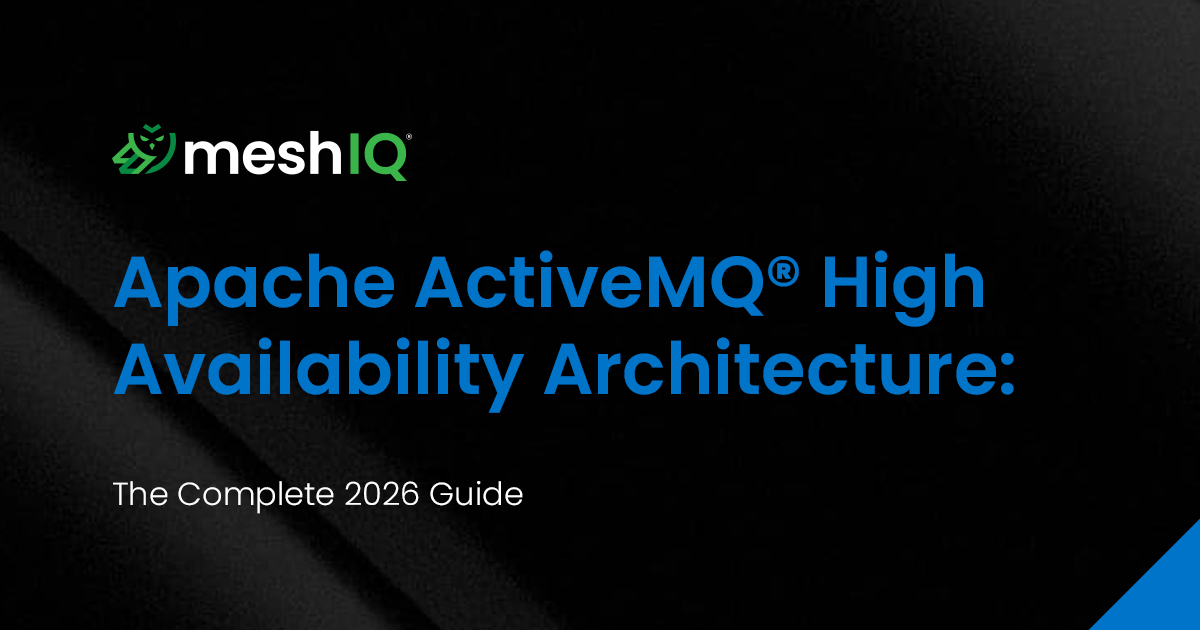 Apache ActiveMQ High Availability Architecture