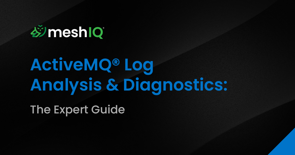ActiveMQ Log Analysis & Diagnostics