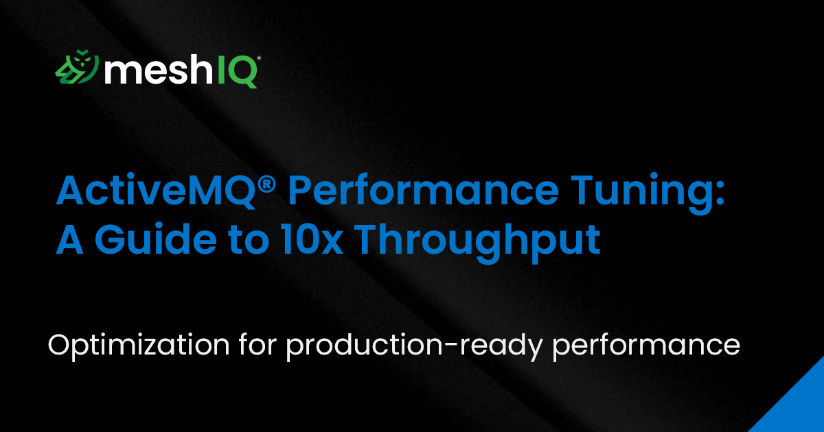 ActiveMQ Performance Tuning