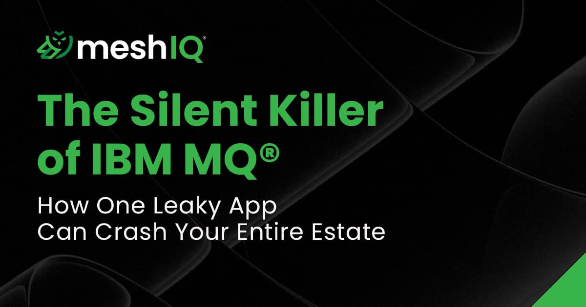 The Silent Killer of IBM MQ® - How One Leaky App Can Crash Your Entire Estate.
