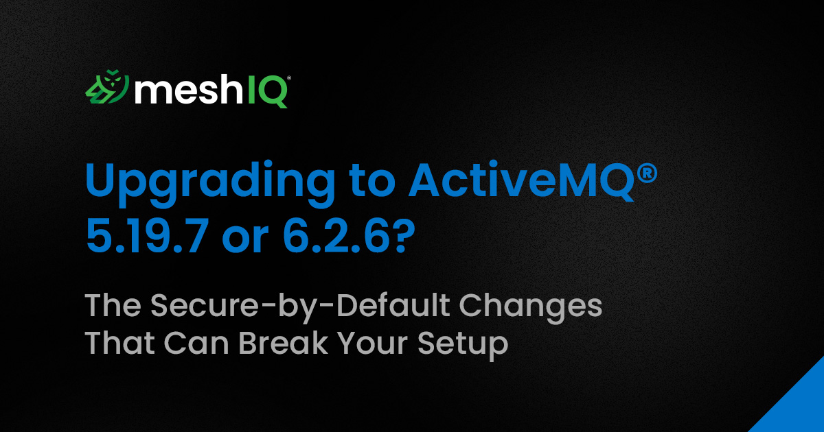 blog banner - upgrading to ActiveMQ 5.19.7 and 6.2.6