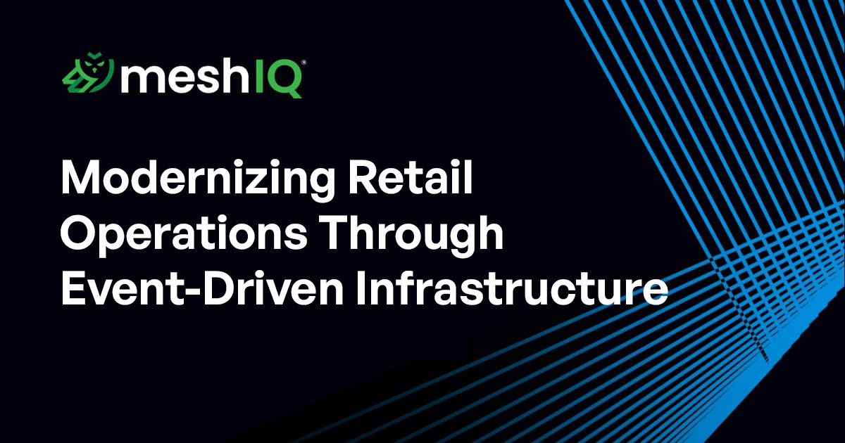 Modernizing Retail Operations Through Event-Driven Infrastructure