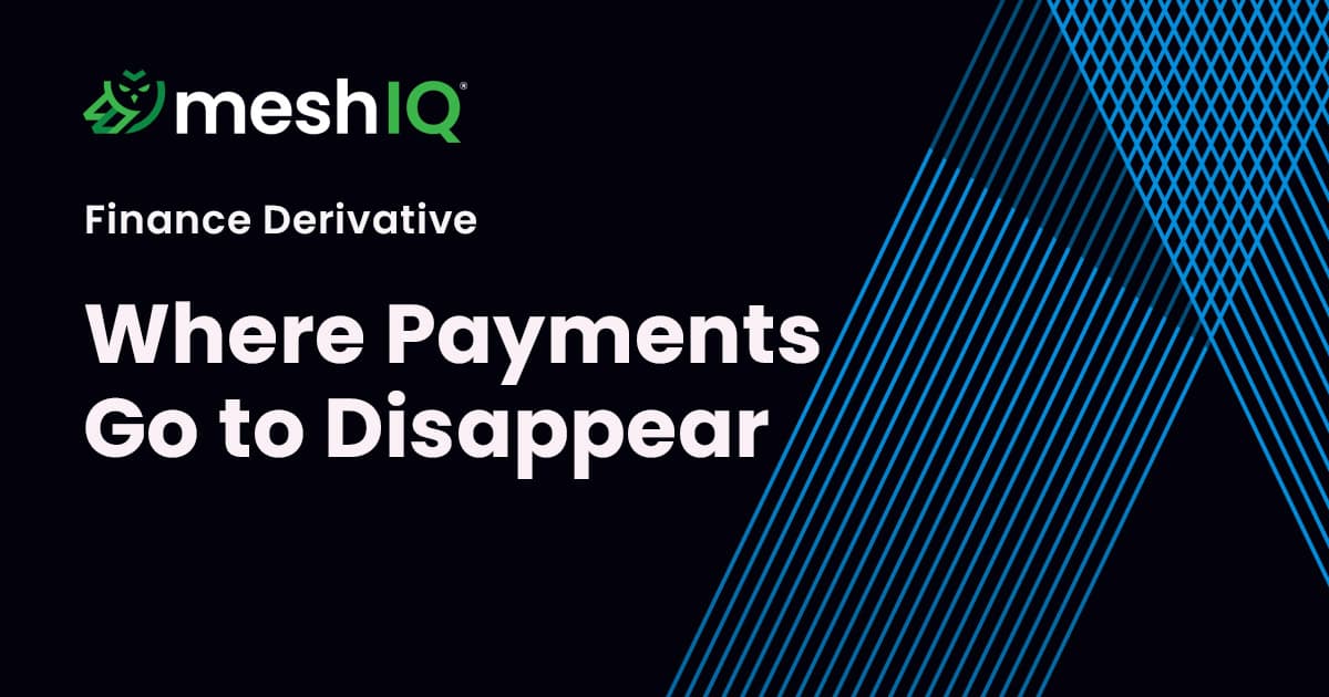 Finance Derivative: Where Payments Go to Disappear