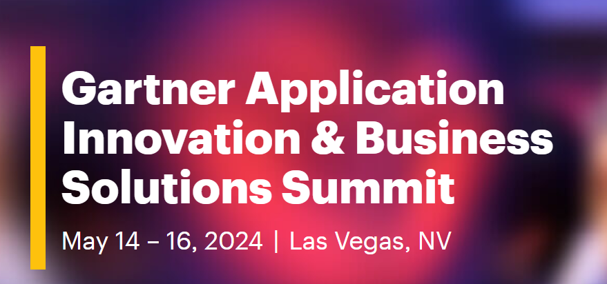 Gartner Application Innovation & Business Solutions Summit