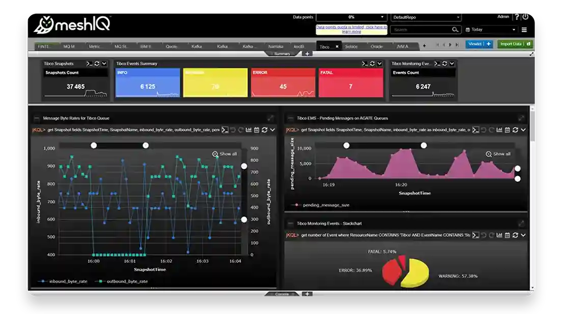 meshIQ Middleware Observability Platform